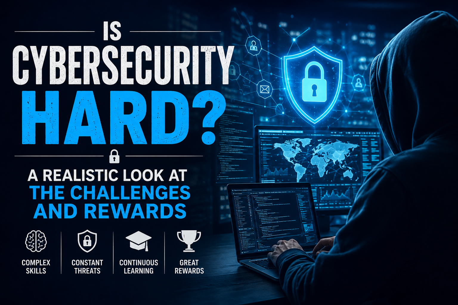 is cybersecurity hard